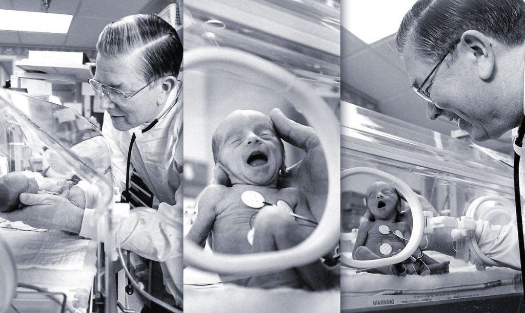 Dr. Paul Byrne From preemies to endoflife issues, one man has made a